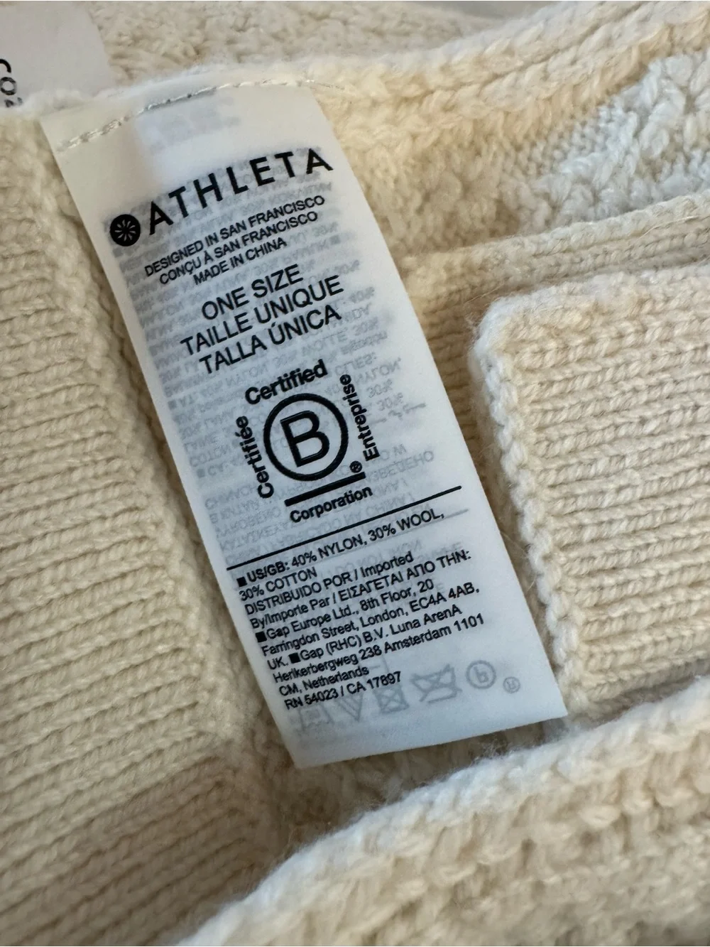 Athleta cozy does it scarf